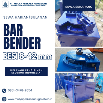 Sewa Bar Bender Tasikmalaya | Mesin Bending | 085134789554