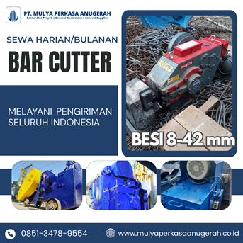 Sewa Bar Cutter Tangerang | Mesin Potong Besi | 085134789554