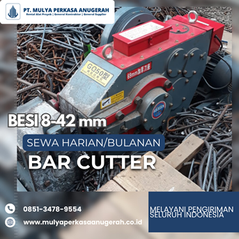 Sewa Bar Cutter Tangerang Selatan | Mesin Potong Besi | 085134789554