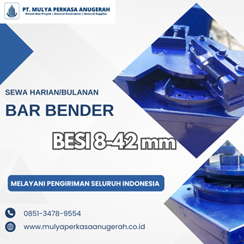 Sewa Bar Bender Jakarta Pusat | Mesin Bending | 085134789554