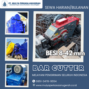 Sewa Bar Cutter Cilegon | Mesin Potong Besi | 085134789554