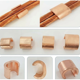 c-clamp tembaga 50-70mmx70-70mm - klem compression connector-1