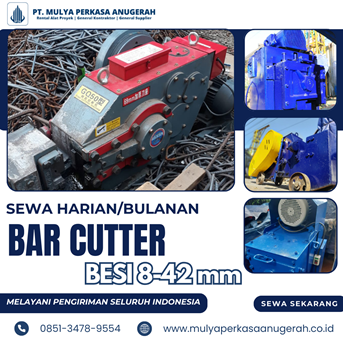 Sewa Bar Cutter Subang | Mesin Potong Besi | 085134789554