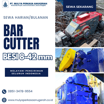 Sewa Bar Cutter Sumedang | Mesin Potong Besi | 085134789554