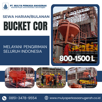Sewa Bucket Cor Tangerang | Cor Beton | 085134789554