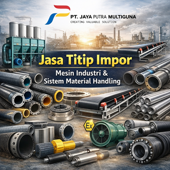 Titip Impor Mesin Industri & Sistem Material Handling