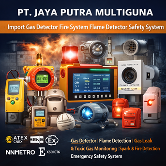 Import Gas Detector Flame Detector Fire Safety System Industri