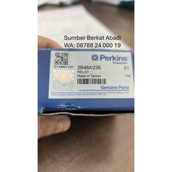 PERKINS 2848A226 RELAY - GENUINE ORIGINAL