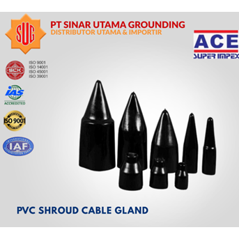 PVC Shroud Cable Gland Ace Super Impex M50 / 50 S-L Non Armour