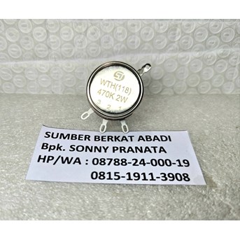 POTENTIOMETER WTH118 470K 2W POTENSIOMETER WTH118470K2W WTH 118 470K 2
