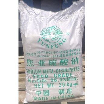Sodium Metabisulphite Yunfeng