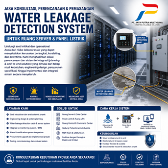 Konsultasi/Pemasangan Water Leakage Detection Server Panel Listri