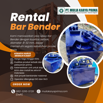 Sewa Bar Bending Labuhanbatu | 081232955729
