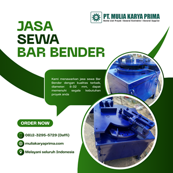 Sewa Bar Bending Humbang Hasundutan | 081232955729
