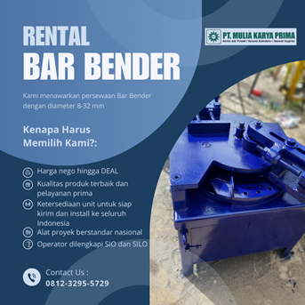 Sewa Bar Bending Batubara | 081232955729