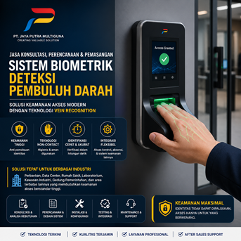 Konsultasi Pemasangan Sistem Biometrik Deteksi (vein recognition)