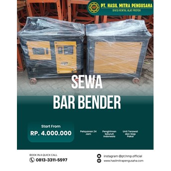 Sewa Bar Bender Manggarai Barat 8-32 mm Proyek Beton