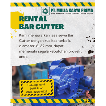 Bar Cutterr Tangerang | Sewa Bar Cutting Tangerang | 081232955729