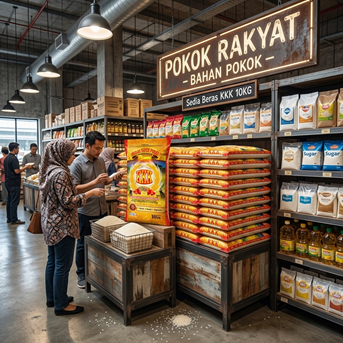 BIKIN MEREKMU VIRAL! KARUNG LAMINASI BERAS 10KG – FULL COLOR, GLOSSY