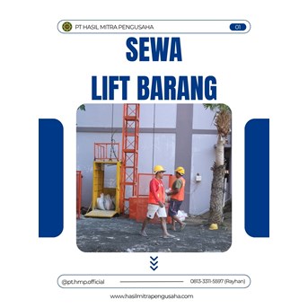 Sewa Lift Barang Karangasem untuk Proyek & Gudang - PT HMP