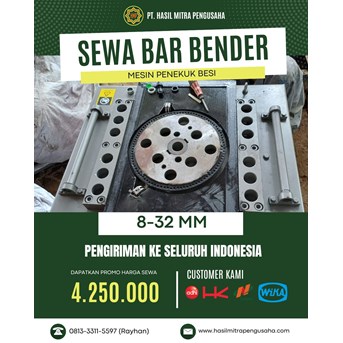 Sewa Bar Bender Probolinggo PT Hasil Mitra Pengusaha 8-32 mm