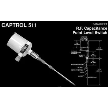 THE CAPTROL 511 POINT LEVEL SWITCH