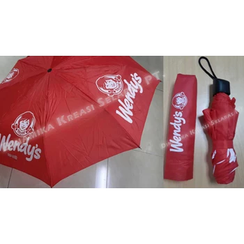 Payung Promosi Lipat + Tas