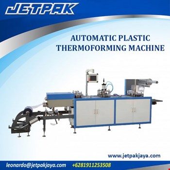 AUTOMATIC PLASTIC THERMOFORMING MACHINE