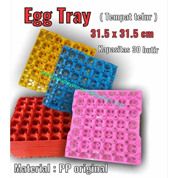tray telur plastik YTH ( tempat telur )