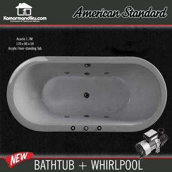 american StandardAcacia bathtub Drop in 170 cm Premiumspek Bak Mandi