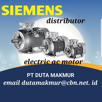 Siemens Electric AC Motor Foot Mounted