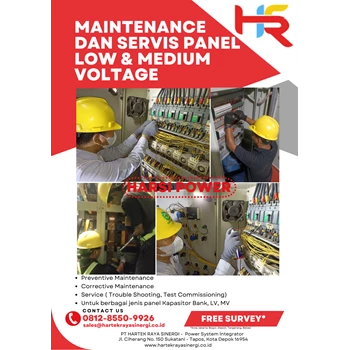 Maintenance dan Service Panel Low & Medium Voltage