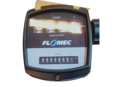 Flow Meter Flowmec 1 Inch 4 digit 41-OMO25-A001-820M3