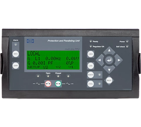 DEIF Paralleling & protection unit PPU-3 CONTROL PANEL