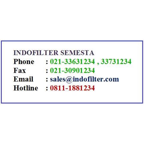 Cartridge Filter 5 Micron - indonesia