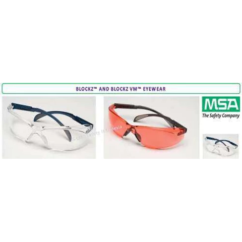 Kacamata Safety MSA Blockz™ and Blockz VM™ Eyewear | Safety Glasses MSA Blockz™ and Blockz VM™ Eyewear