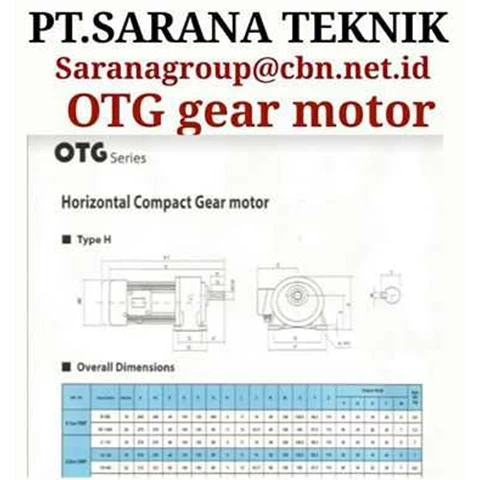 OTG Gear Motor