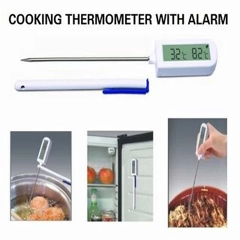Micro-temp Cooking Thermometer with Alarm