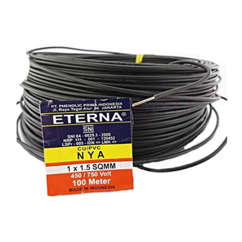 Kabel NYA Eterna 1 x 1,5 mm 100 meter