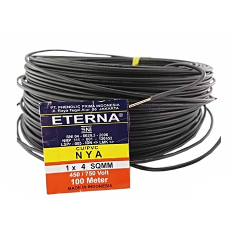 Kabel NYA Eterne 1 x 4 mm 100 meter