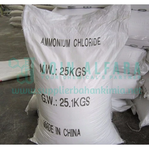 Ammonium Chloride ex. China - Bahan Kimia
