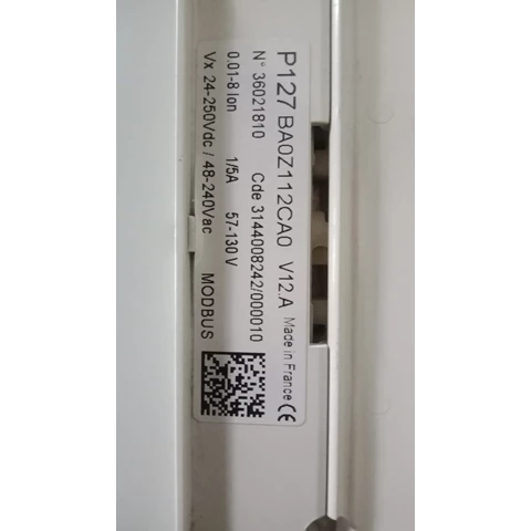 RELAY MiCOM P127-Overcurrent and earth fault protection P127BA0Z112CA0