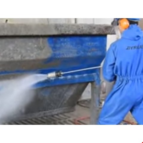 Pompa High Pressure Water Jet 500 Bar Produk Assembling di PT KS