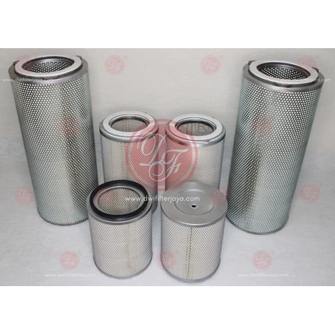 Air Filter Cylindrical For Dust Collectors Brand DF Filter
