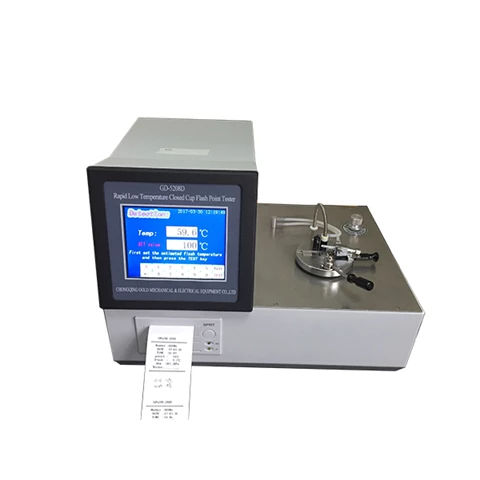 GD-5208D Rapid Equilibrium Closed Cup Flash Point Tester brand Gold