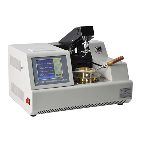 GD-3536D Fully-Automatic Cleveland Open-Cup Flash Point Tester Gold