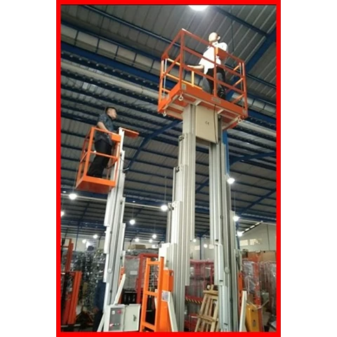 Agen Scissor Lift Allumunium 16 meter / Tangga Hidraulik Electrik