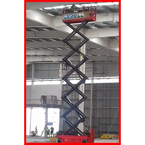 Agen Scissor Lift-Vertikal lift /Tangga Electric Allumunium