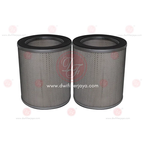 Gast Complete Air Filter For Vane Compressor Merk DF Filter