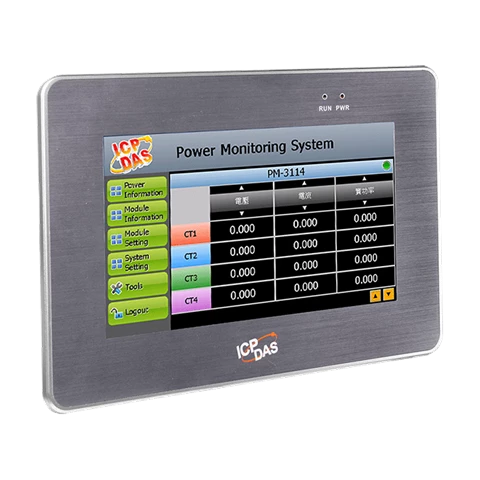 ICPDAS Power meter Concetrator Screen (PMD series)